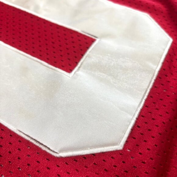 Vintage Ohio State Buckeyes Football Jersey #10 Smith Colosseum Athletics Red L - Picture 7 of 7